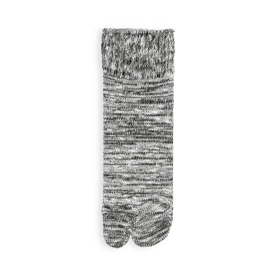 062131208 Cotton Slub Yarn Tabi Short Socks