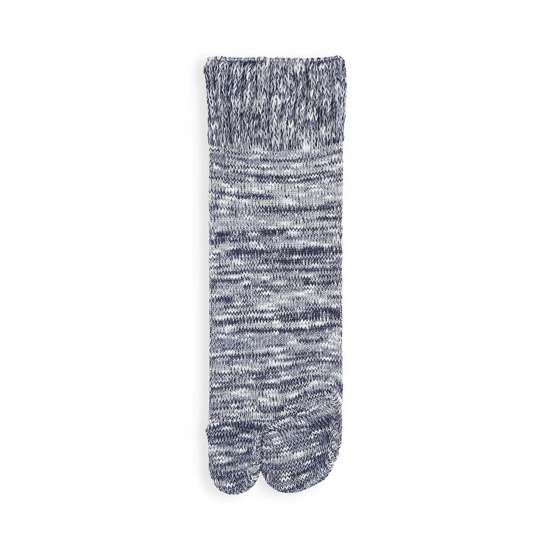 062131208 Cotton Slub Yarn Tabi Short Socks