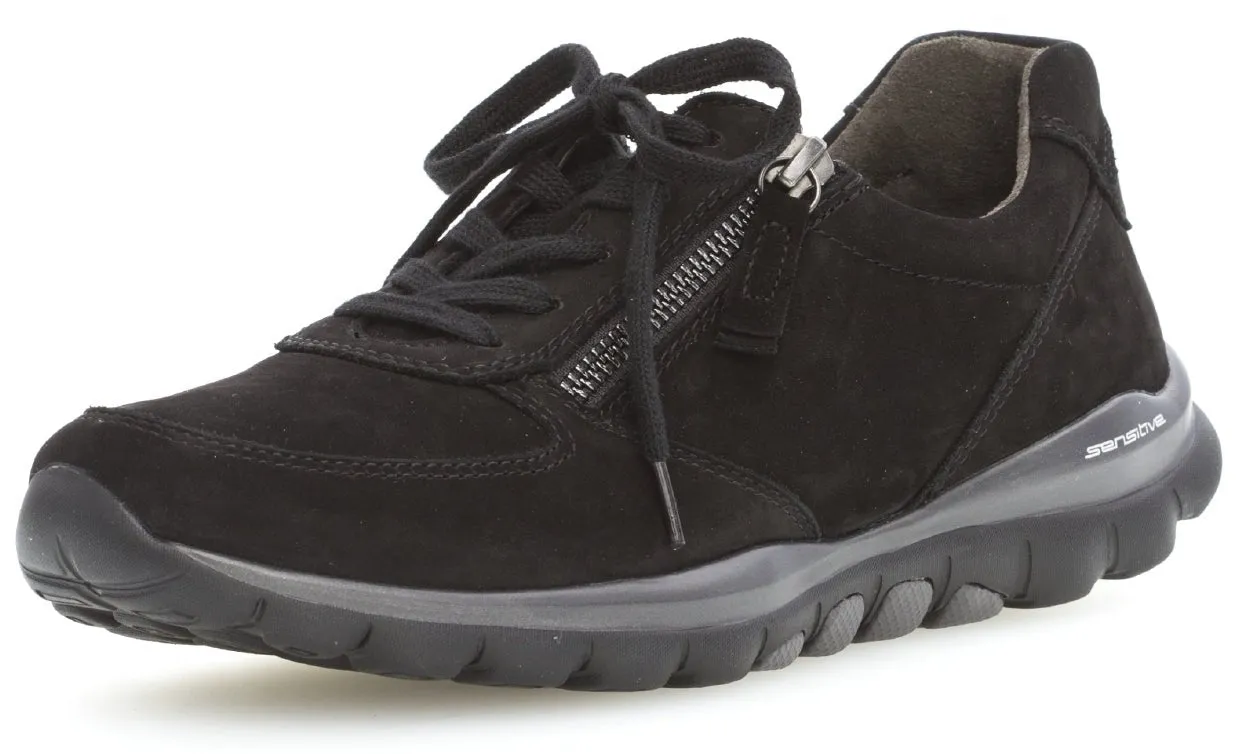 '06.968.47' women's walking rolling sneaker - Black