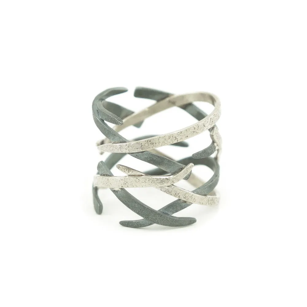 14K Gold Woven Ring