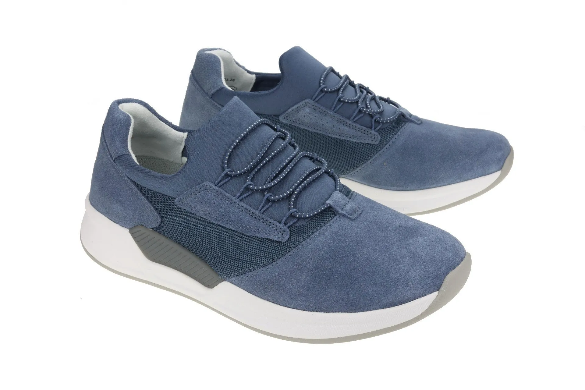 '26.951.26' women's walking rolling slip-on sneaker - blue