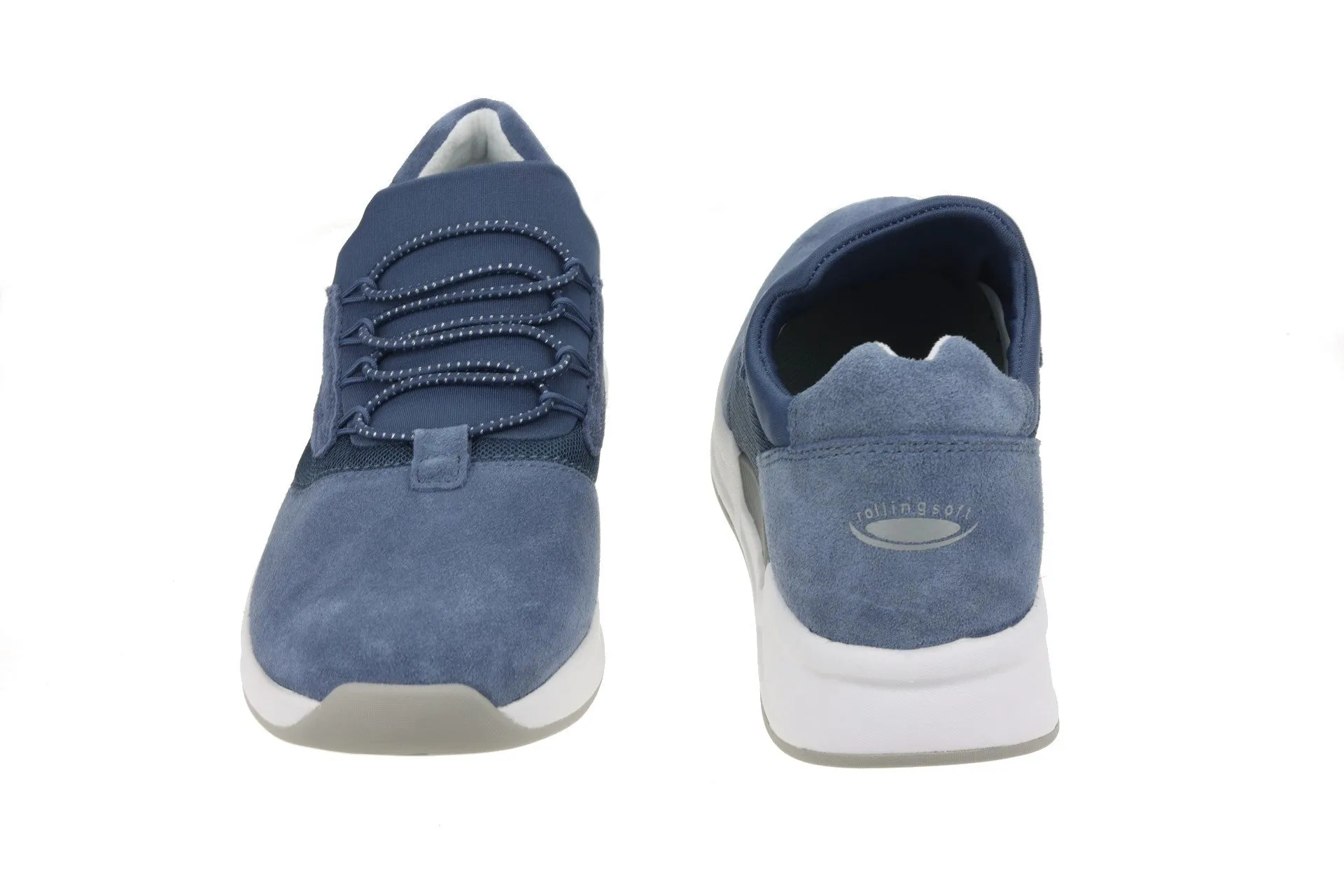 '26.951.26' women's walking rolling slip-on sneaker - blue
