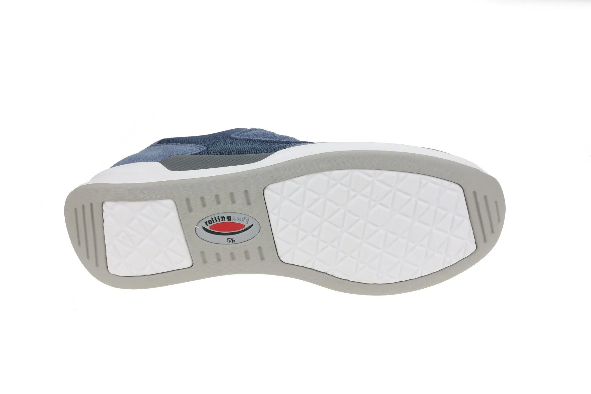 '26.951.26' women's walking rolling slip-on sneaker - blue