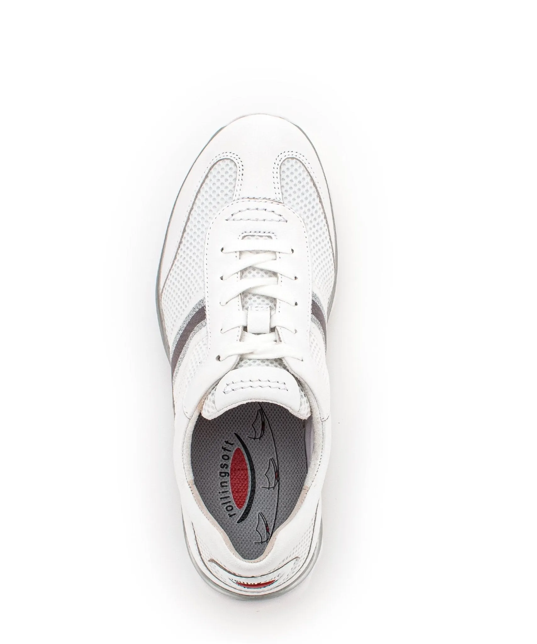 '26.966.51' women's walking sneaker - White