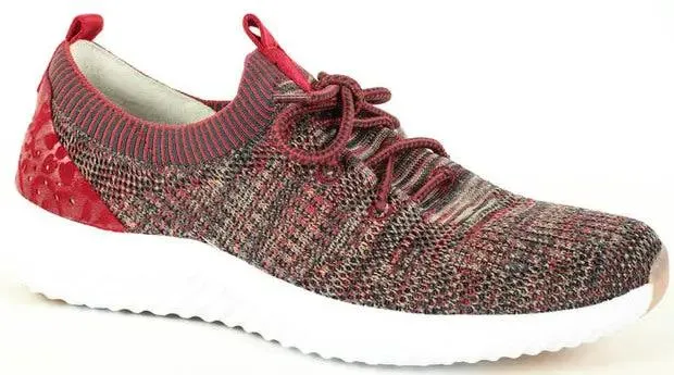 '26.980.18' women walking rolling sneakers - Red