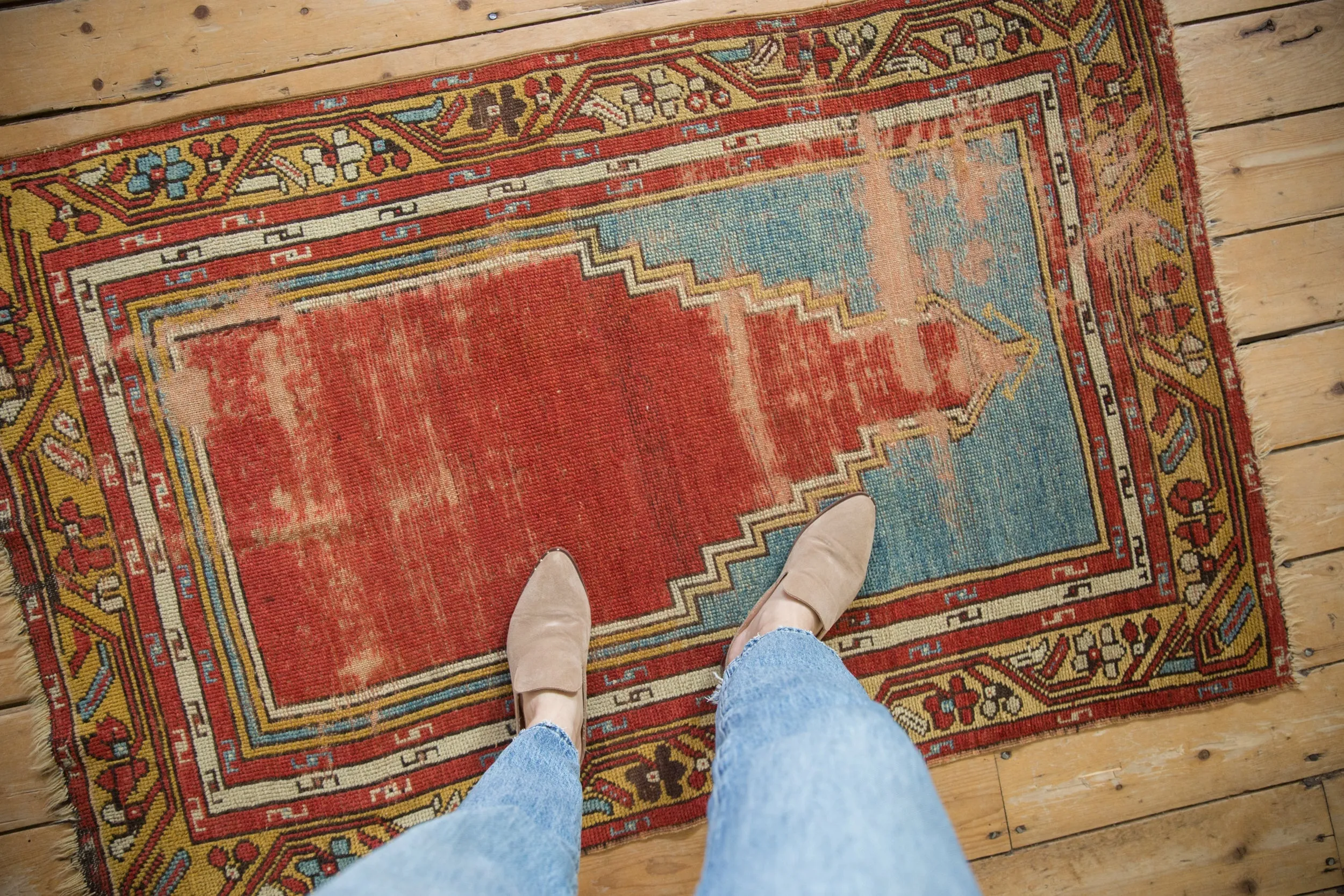 3.5x5 Vintage Anatolian Rug