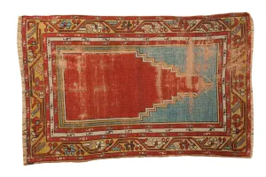 3.5x5 Vintage Anatolian Rug