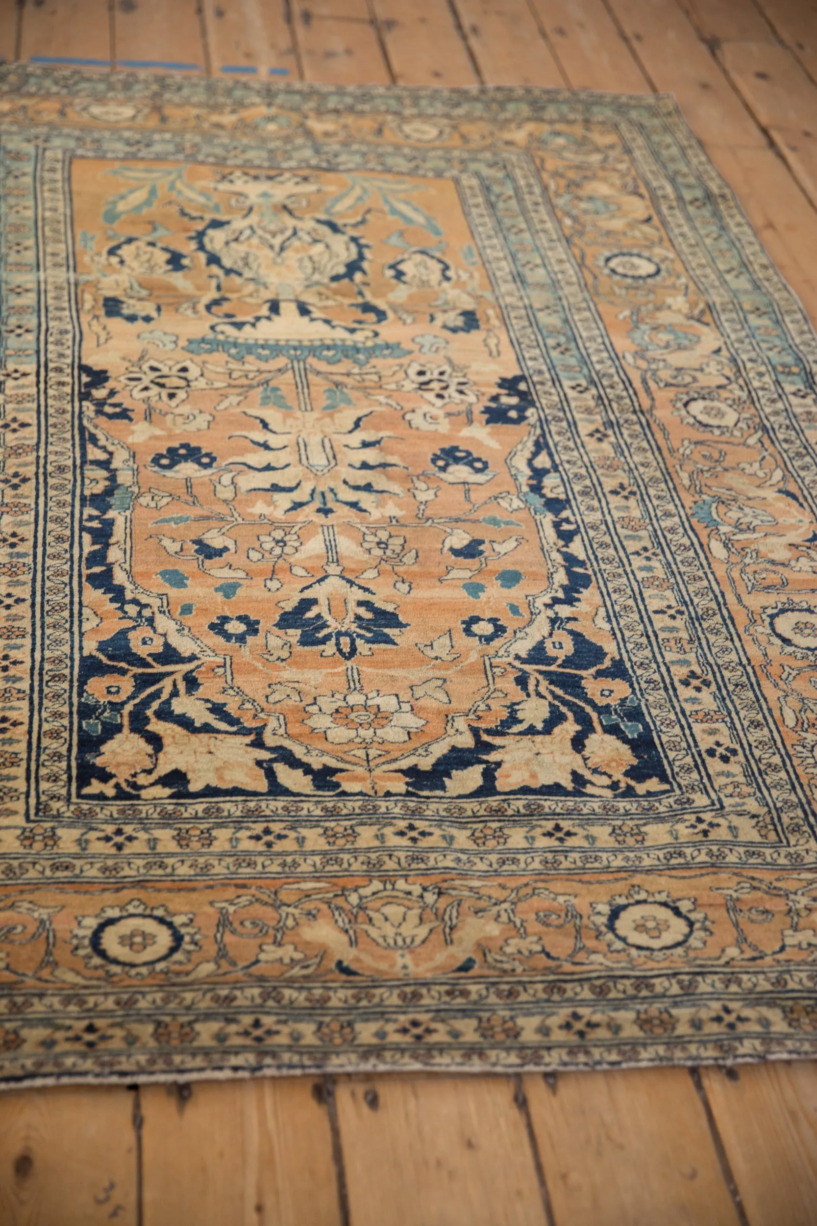 4.5x6 Antique Fine Tabriz Rug