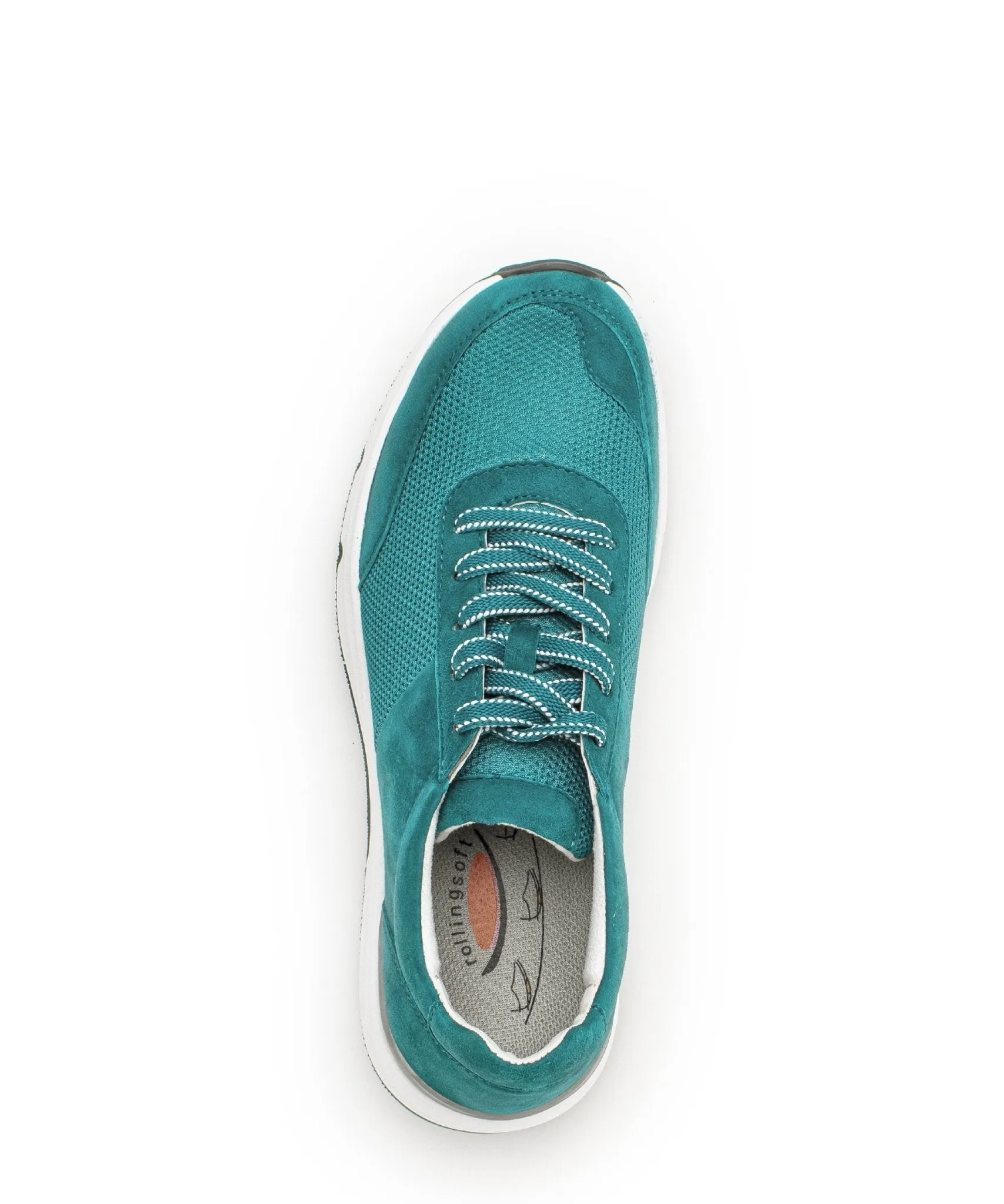 '46.897.32' women's walking rolling sneaker - blue