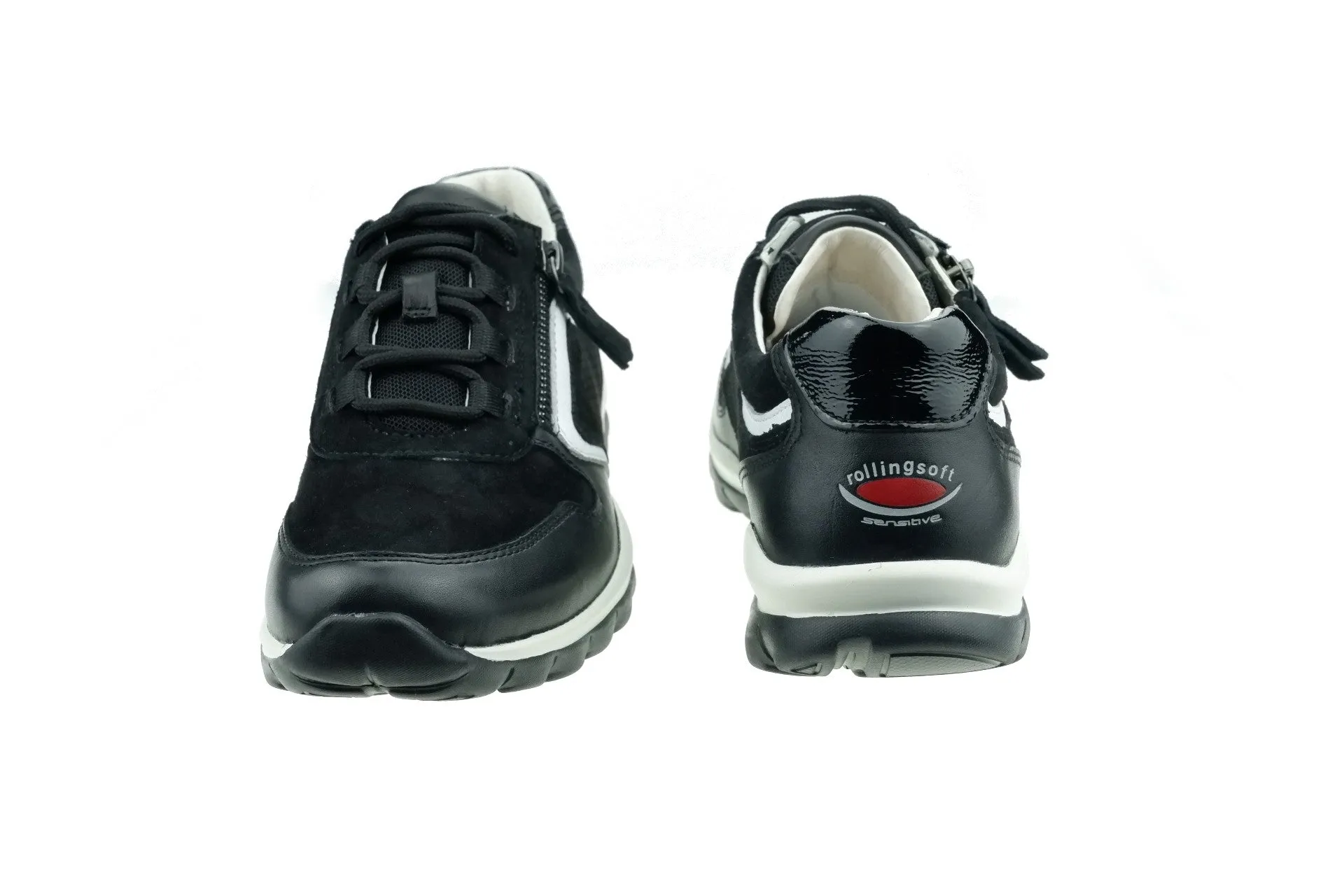 '56.964.47' women's walking rolling sneaker - Black