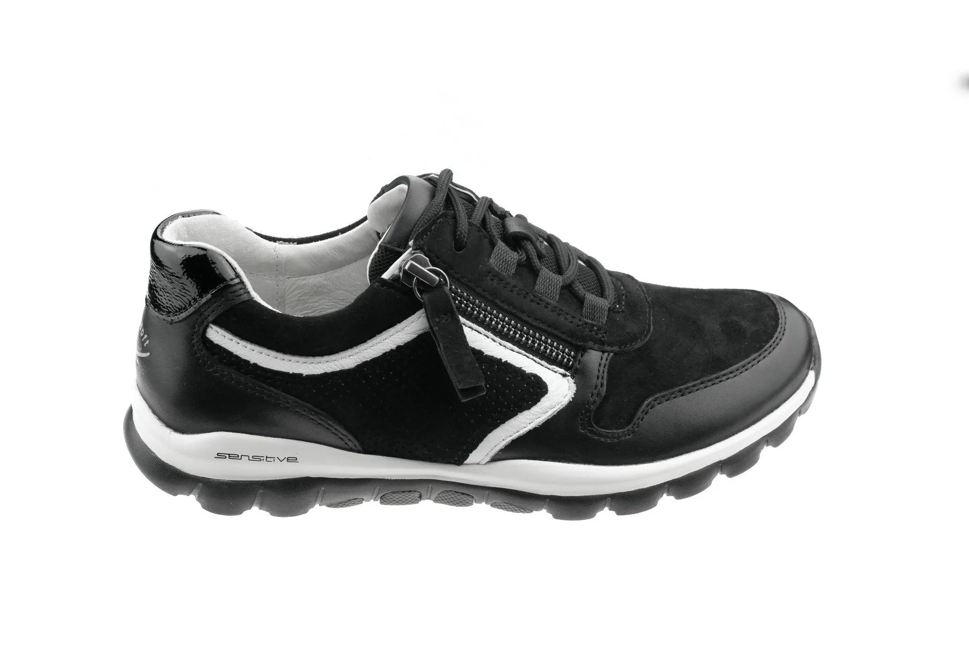 '56.964.47' women's walking rolling sneaker - Black