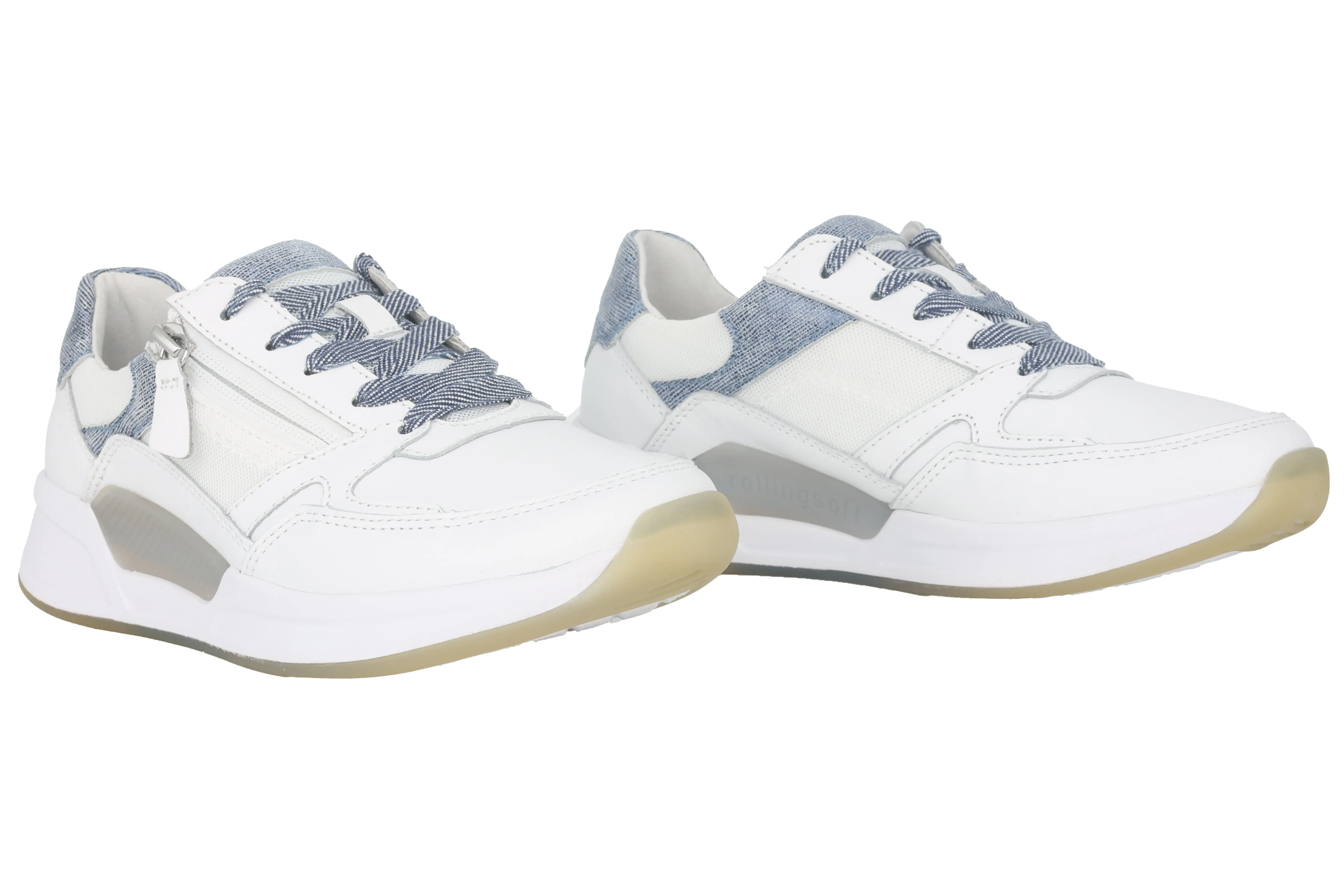 '66.958.51' women's rolling sneaker - white