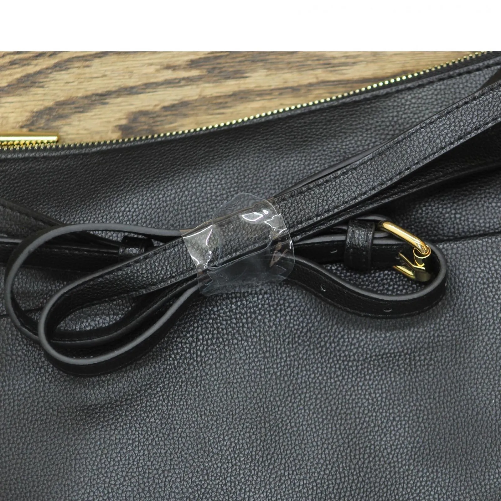 A New Day Mid-Size Zip Closure Crossbody Bag 81543064 Black One Size