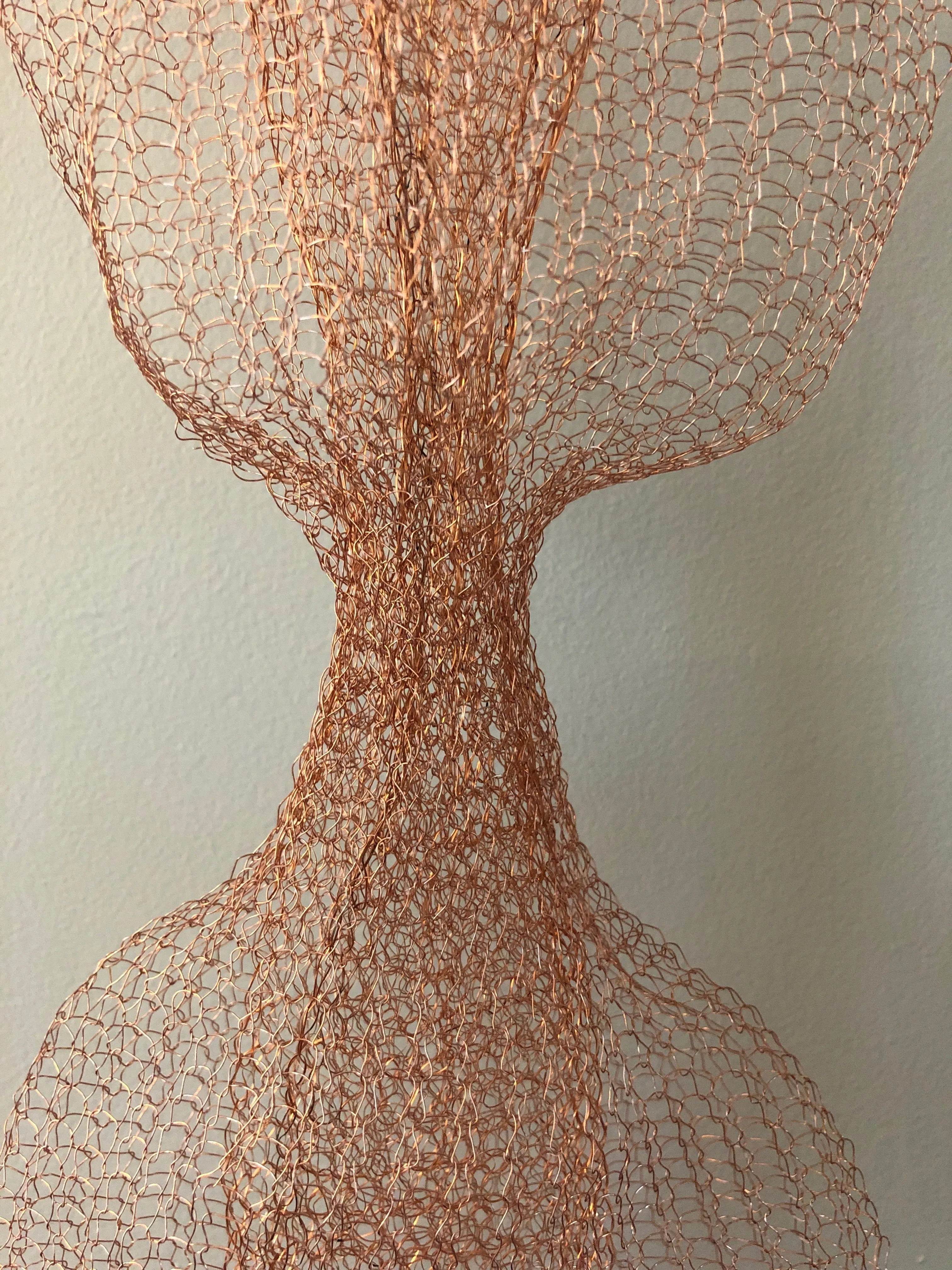 Abstract Copper Hanging Form ~ Forma III
