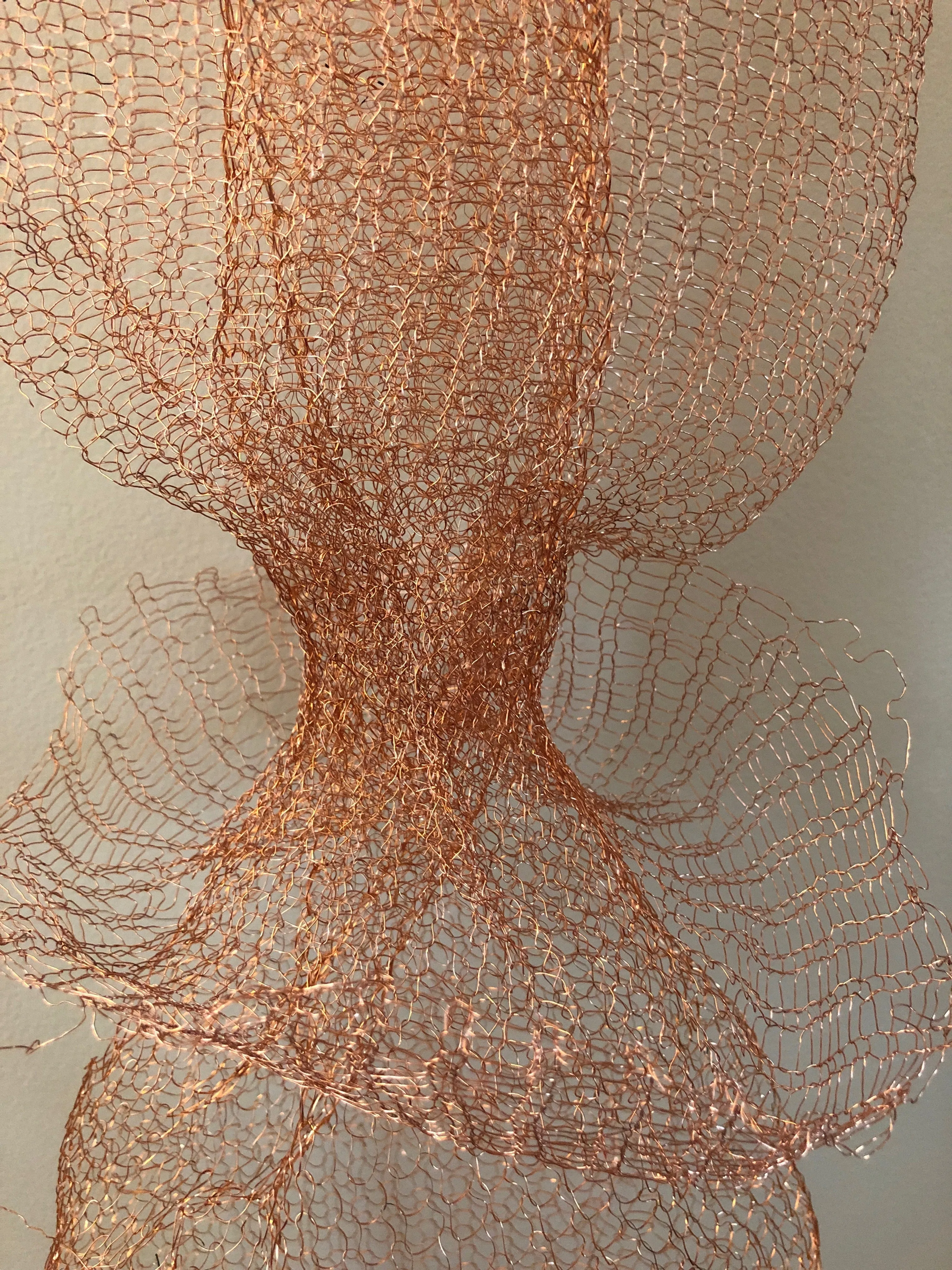 Abstract Copper Hanging Form ~ Forma III