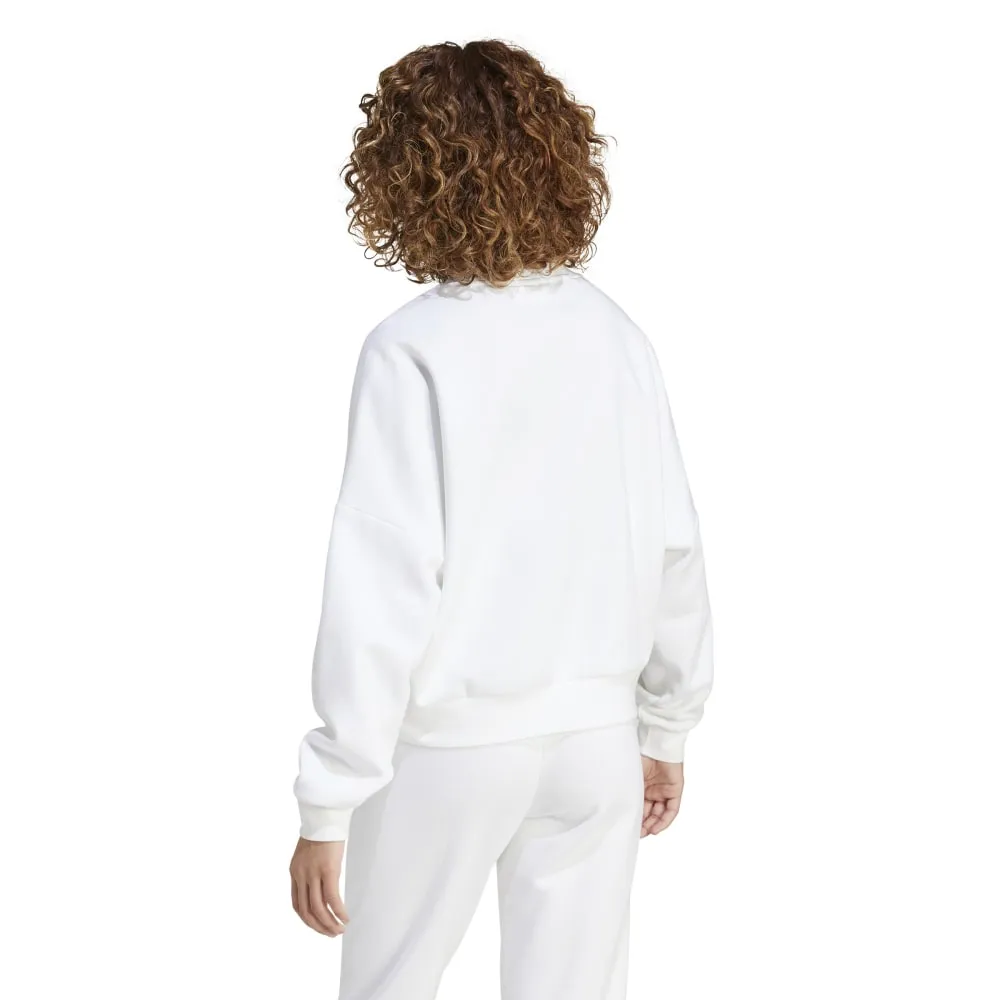 Adidas Womens Small Logo Feel Cozy Sweatshirt