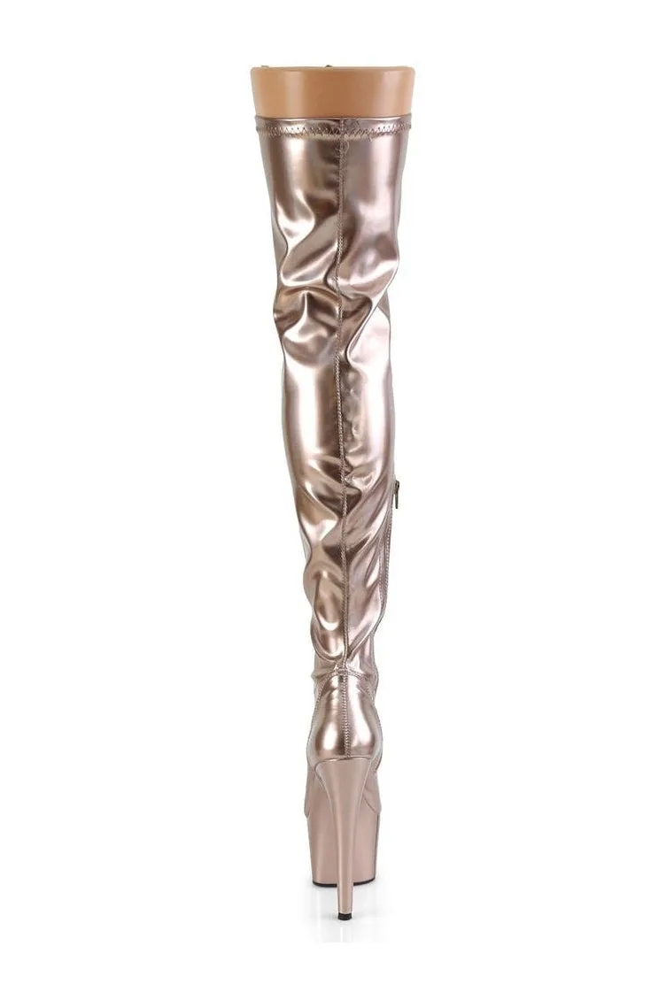 ADORE-3000HWR Exotic Boot | RoseGold Patent