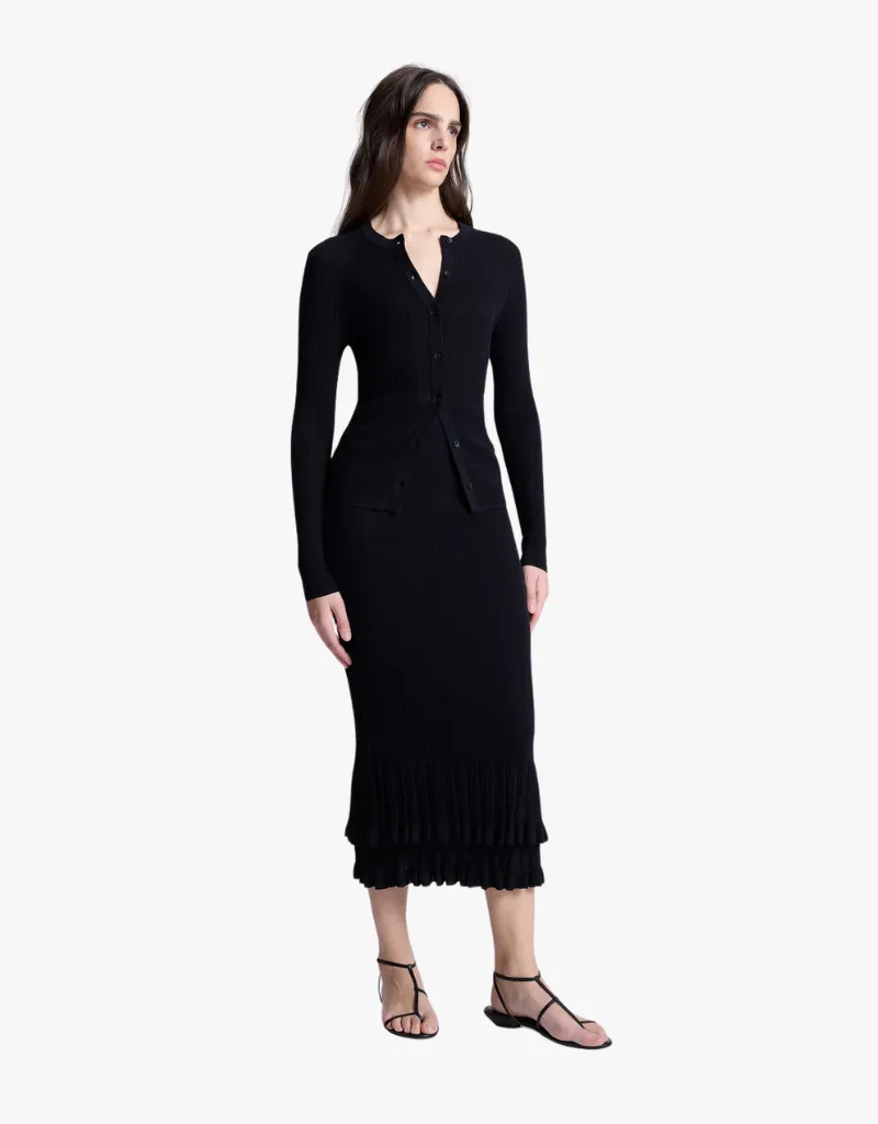 A.L.C. Fisher Cardigan in Black