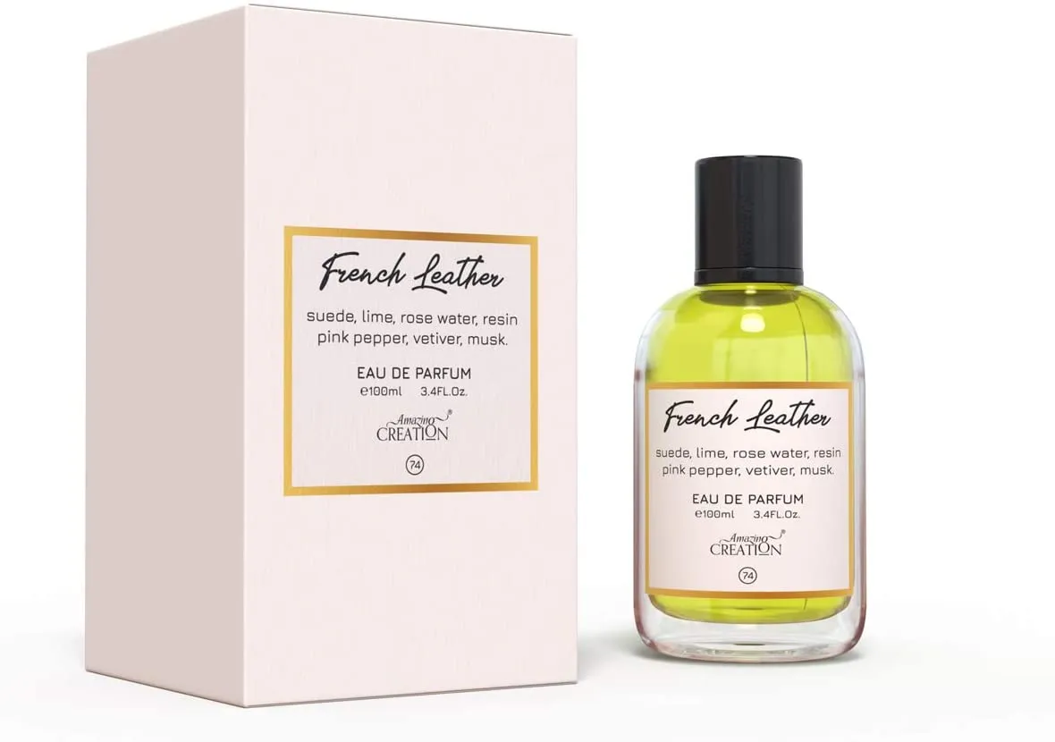 Amazing Creation French Leather Perfume For Unisex EDP PFB00074 50ml