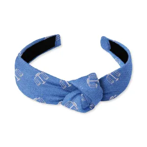 Atticus Blue - Knotted Headband