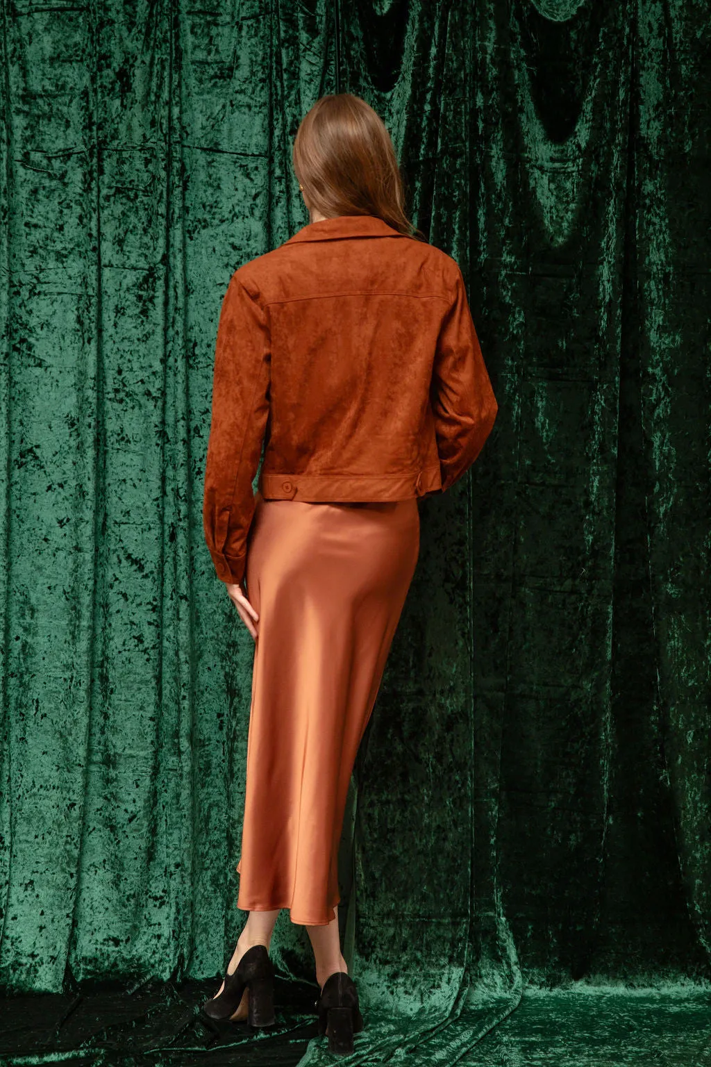 Aurora Satin Skirt