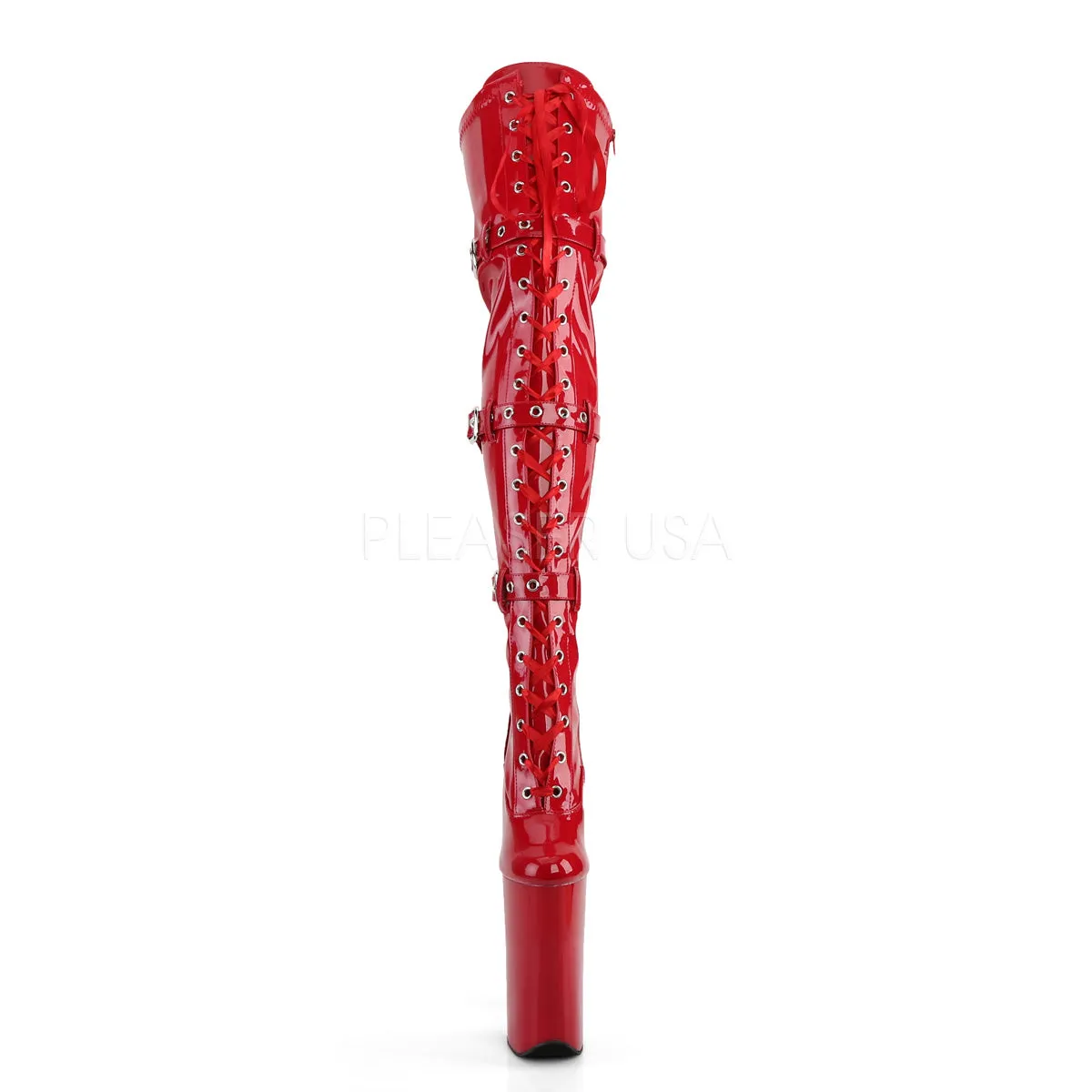 BEYOND-3028  Red Stretch Patent/Red