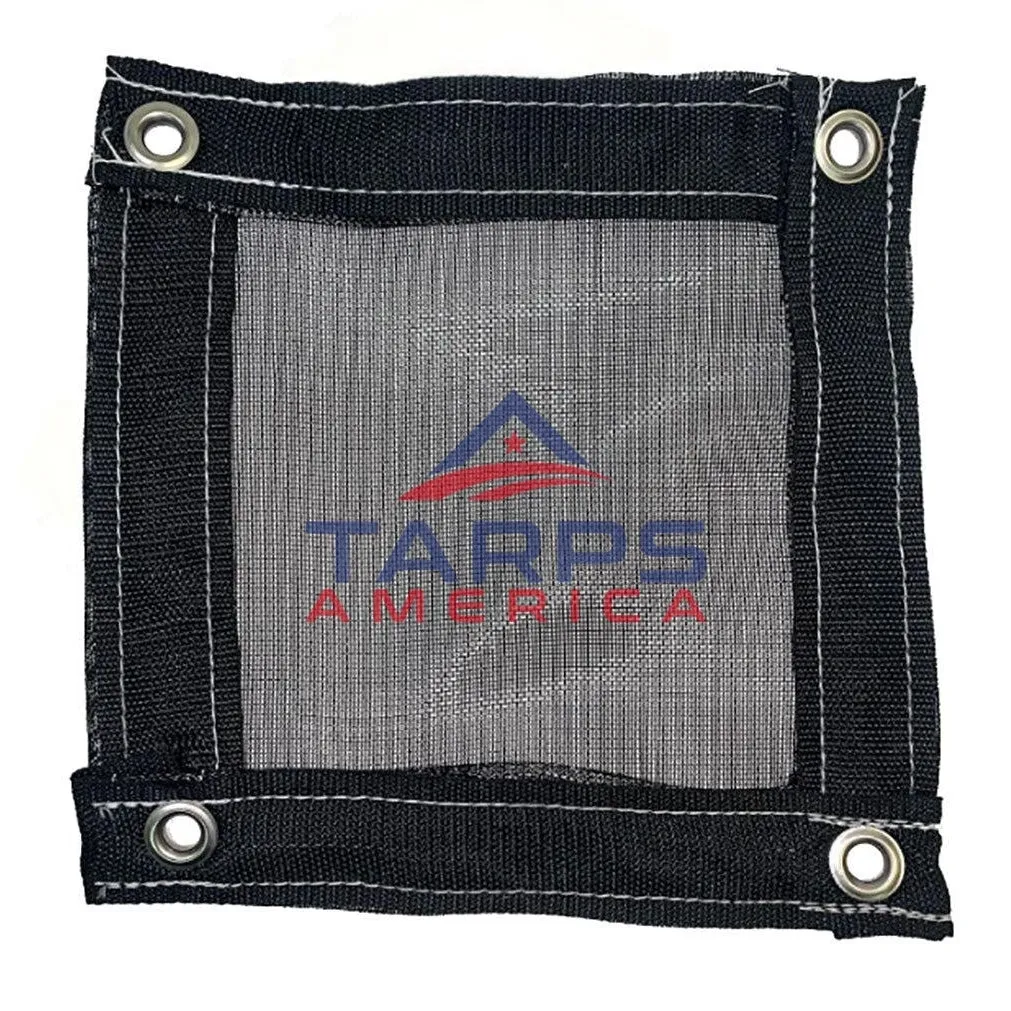 Black 63% Shade Cloth Mesh Tarp by ShadeMax®