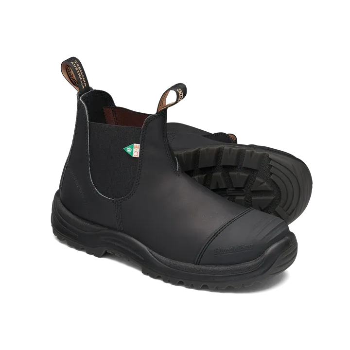 Blundstone 168 - Work & Safety Boot Rubber Toe Cap - Black