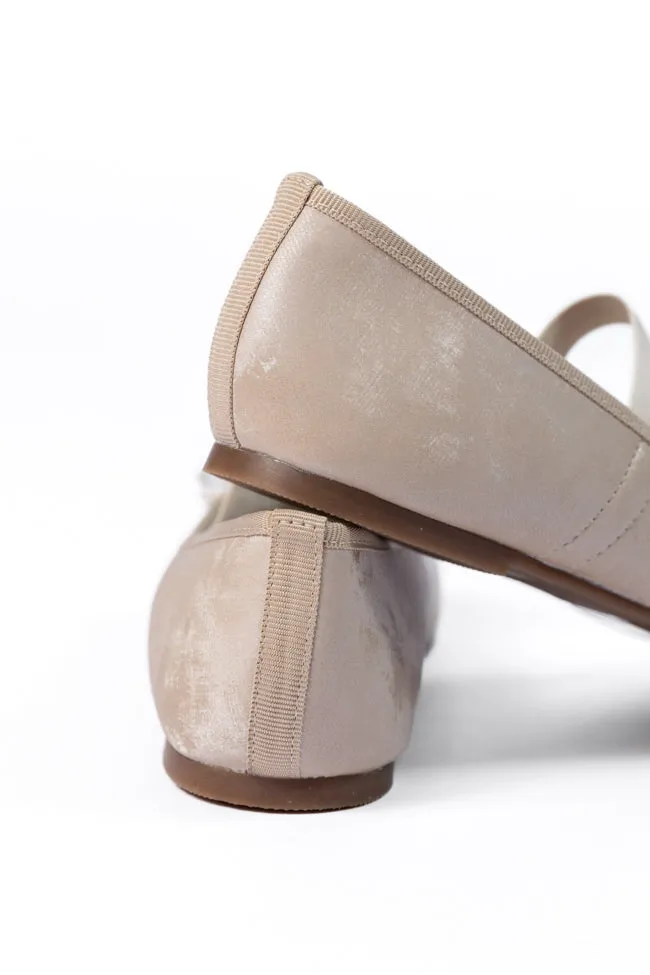 Brayden Beige Ballet Flats SALE