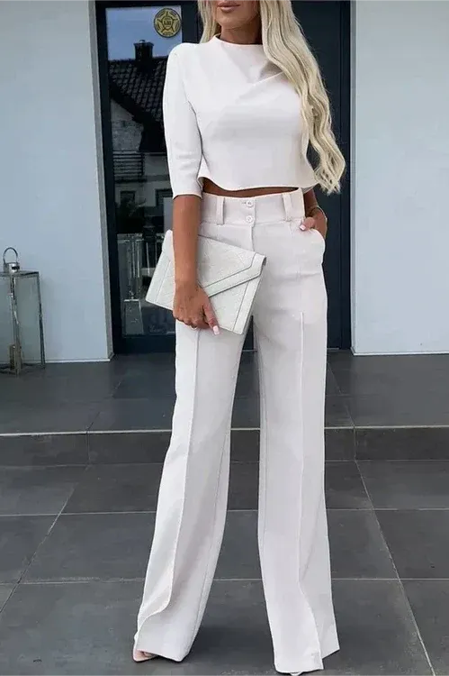 BRITTANY - STYLISH AUTUMN TWO-PIECE SET