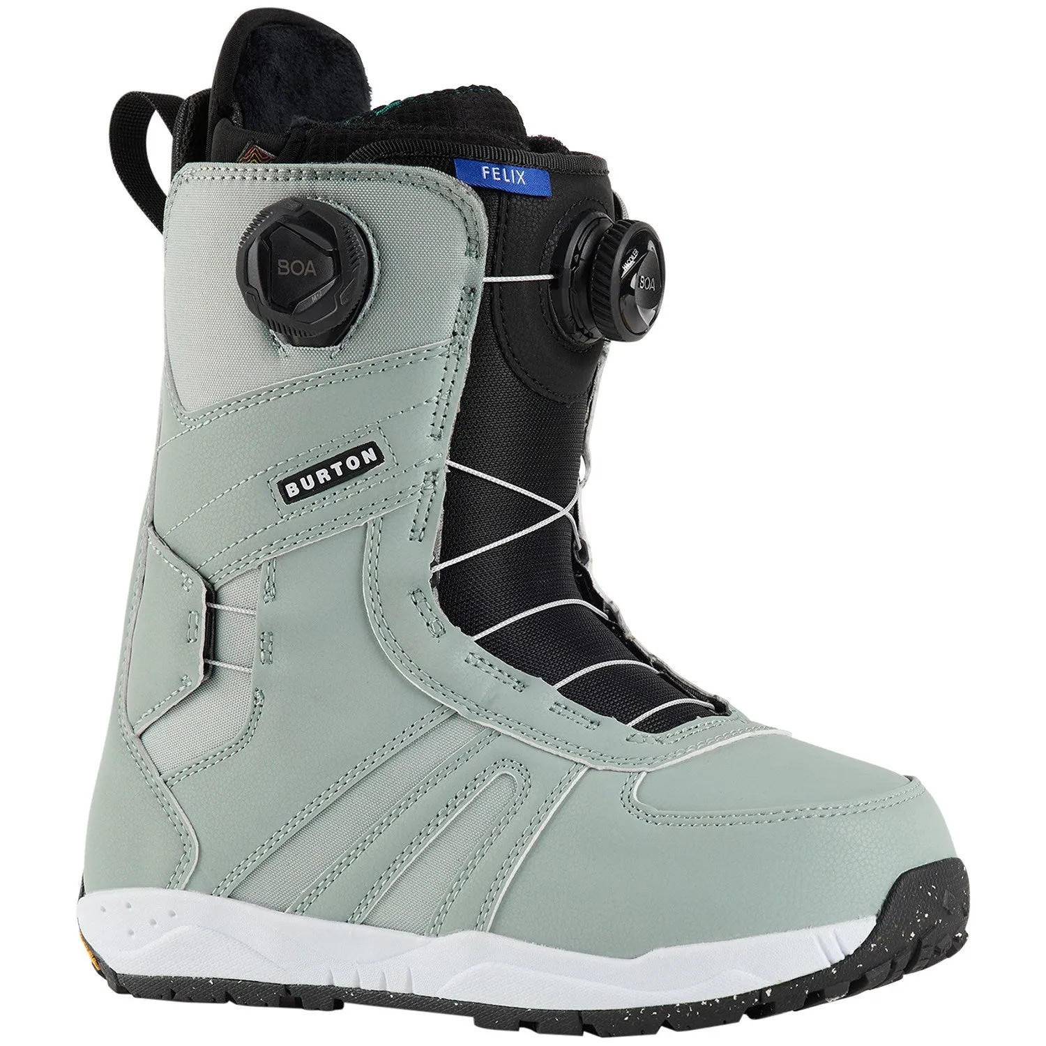 Burton Felix BOA Snowboard Boots Womens 2025 Petrol Green