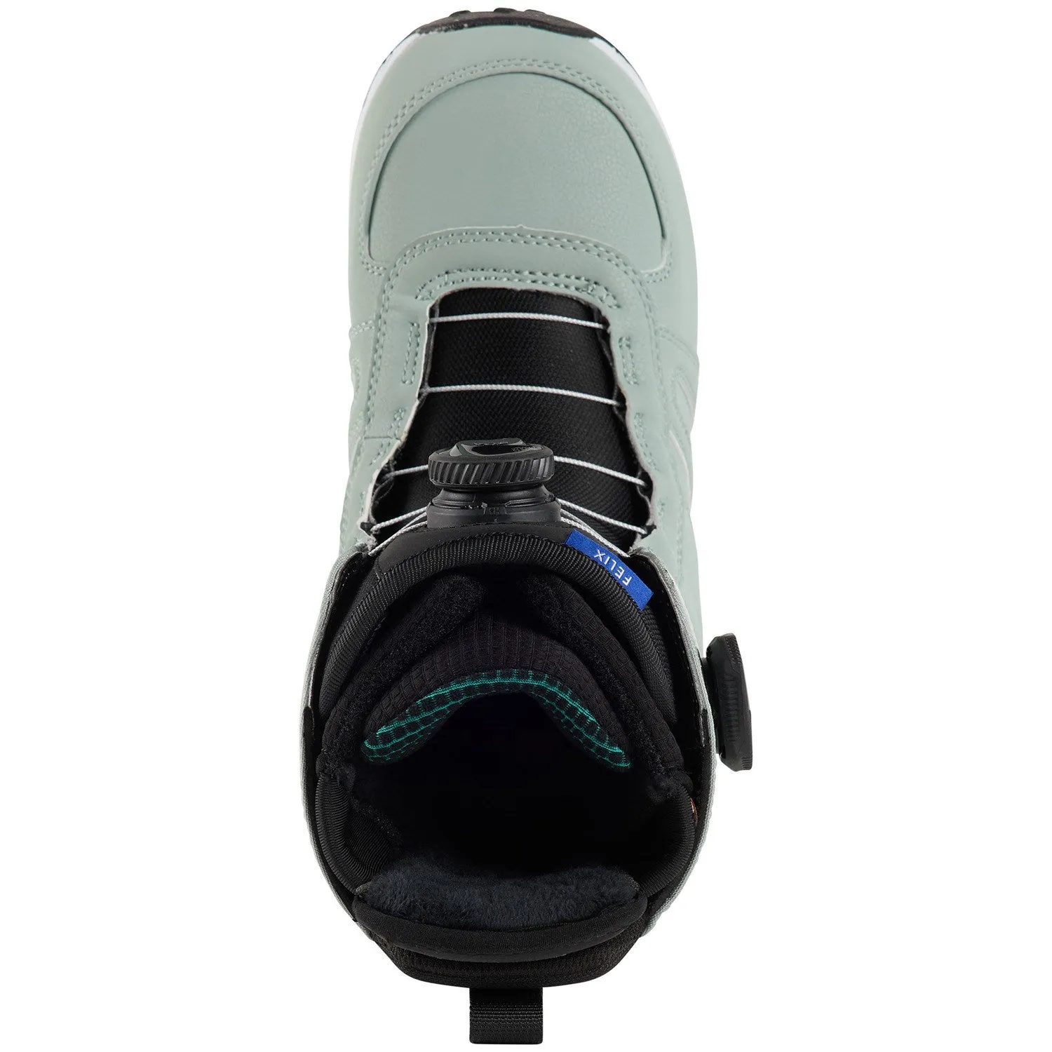 Burton Felix BOA Snowboard Boots Womens 2025 Petrol Green