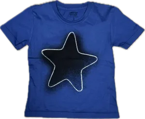 CALIFORNIAN VINTAGE- One Star T-Shirt (Blue)