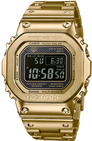 Casio G-Shock Full Metal Bluetooth Solar Square Face Gold GMW-B5000GD-9