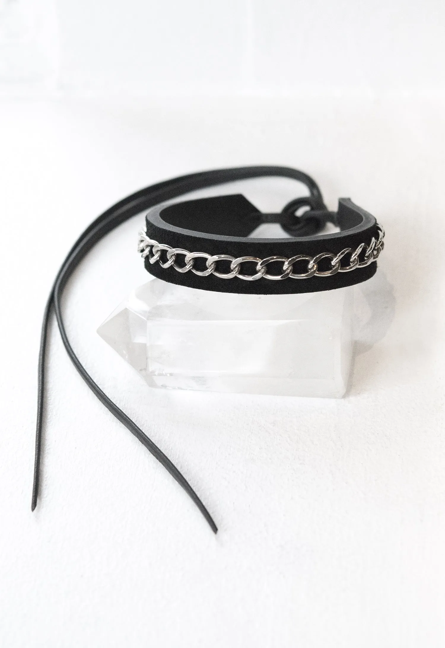 Chain Suede Choker