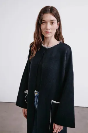 Chan Luu-  BRH-JK-2202- Kerrington Wool Cashmere Coat