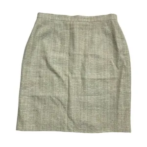 cheap and chic Moschino Vintage yellow green textured pencil skirt Size 12