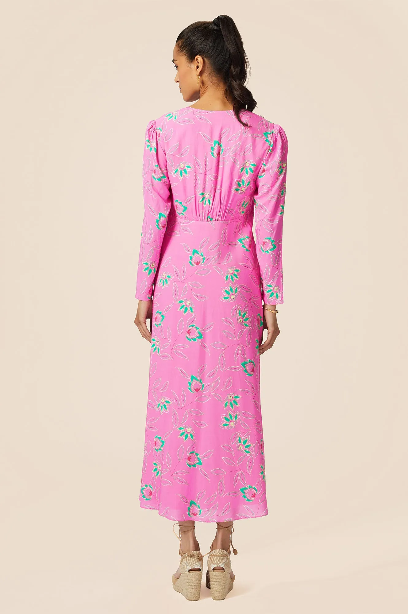 Claudia EcoVero™ Dress | Waterlily Pink