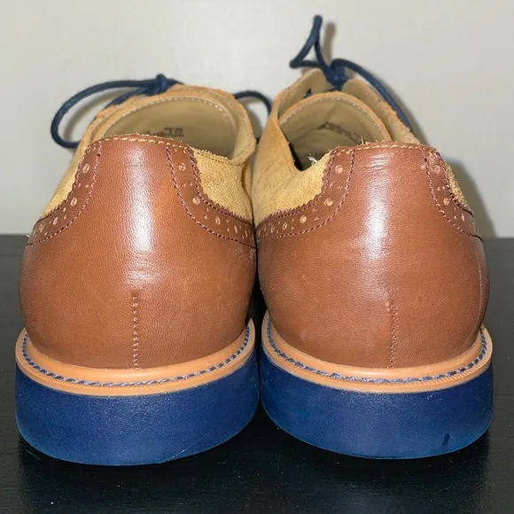 Cole Haan Wing Tip Oxford Dress Shoe Men's Size 13 M.  Leather and Suede