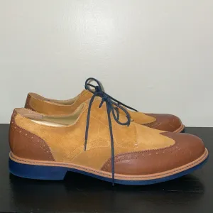 Cole Haan Wing Tip Oxford Dress Shoe Men's Size 13 M.  Leather and Suede
