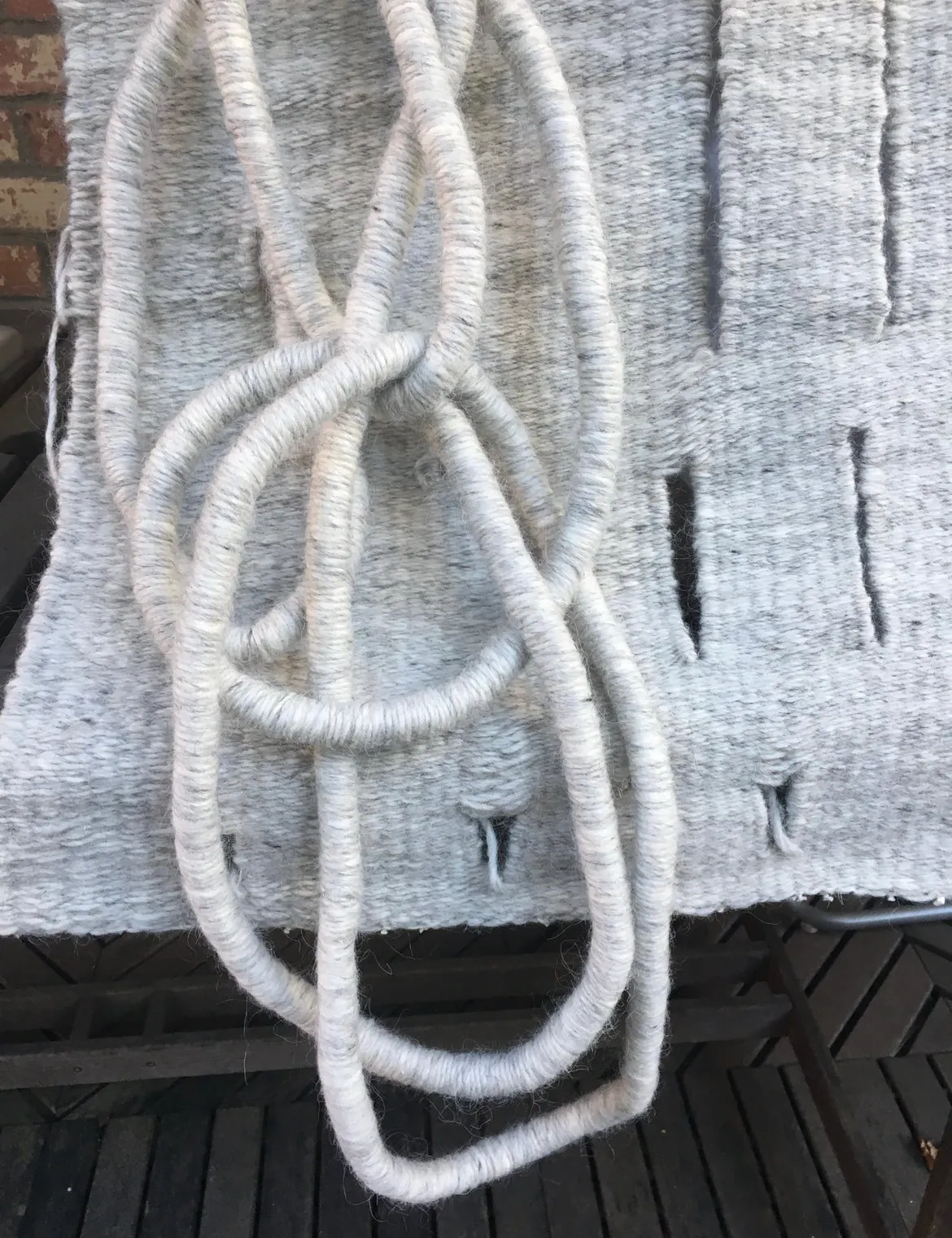 Contemporary Weaving and Tapestry by Aga Patacz of Canada.