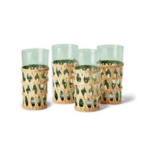 Countryside Chic Lattice Glass - 13.5 oz