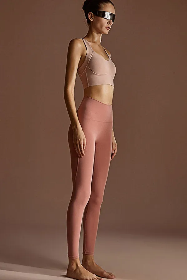 Cozy Three-dimensional Cut Yoga Pants