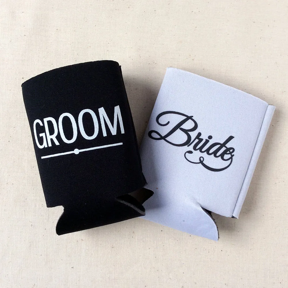 Custom Pet Illustration - Wedding Can Cooler #190R