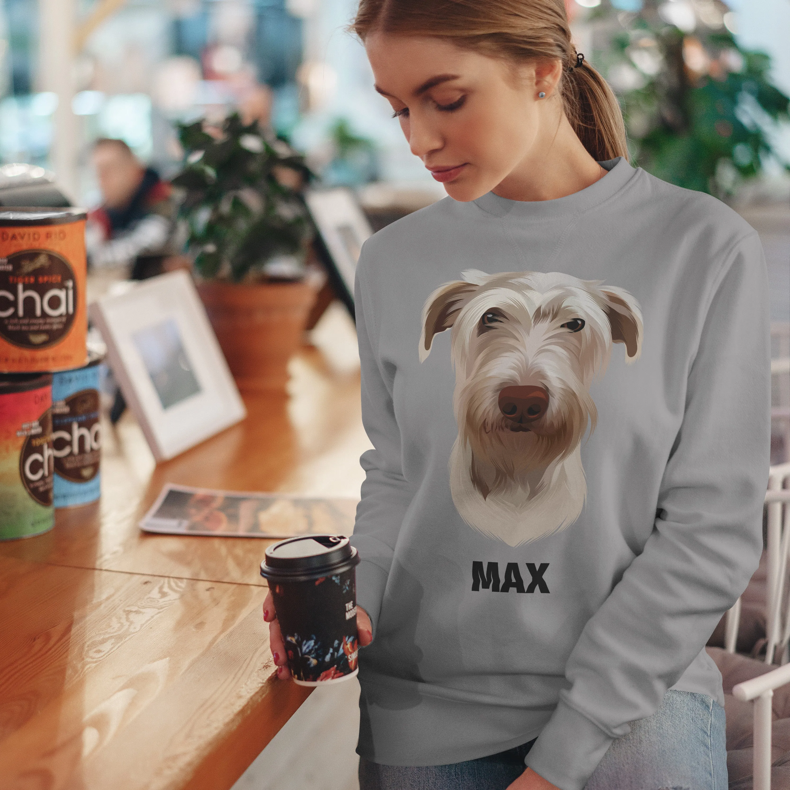 Custom Pet Portrait Sweatshirt