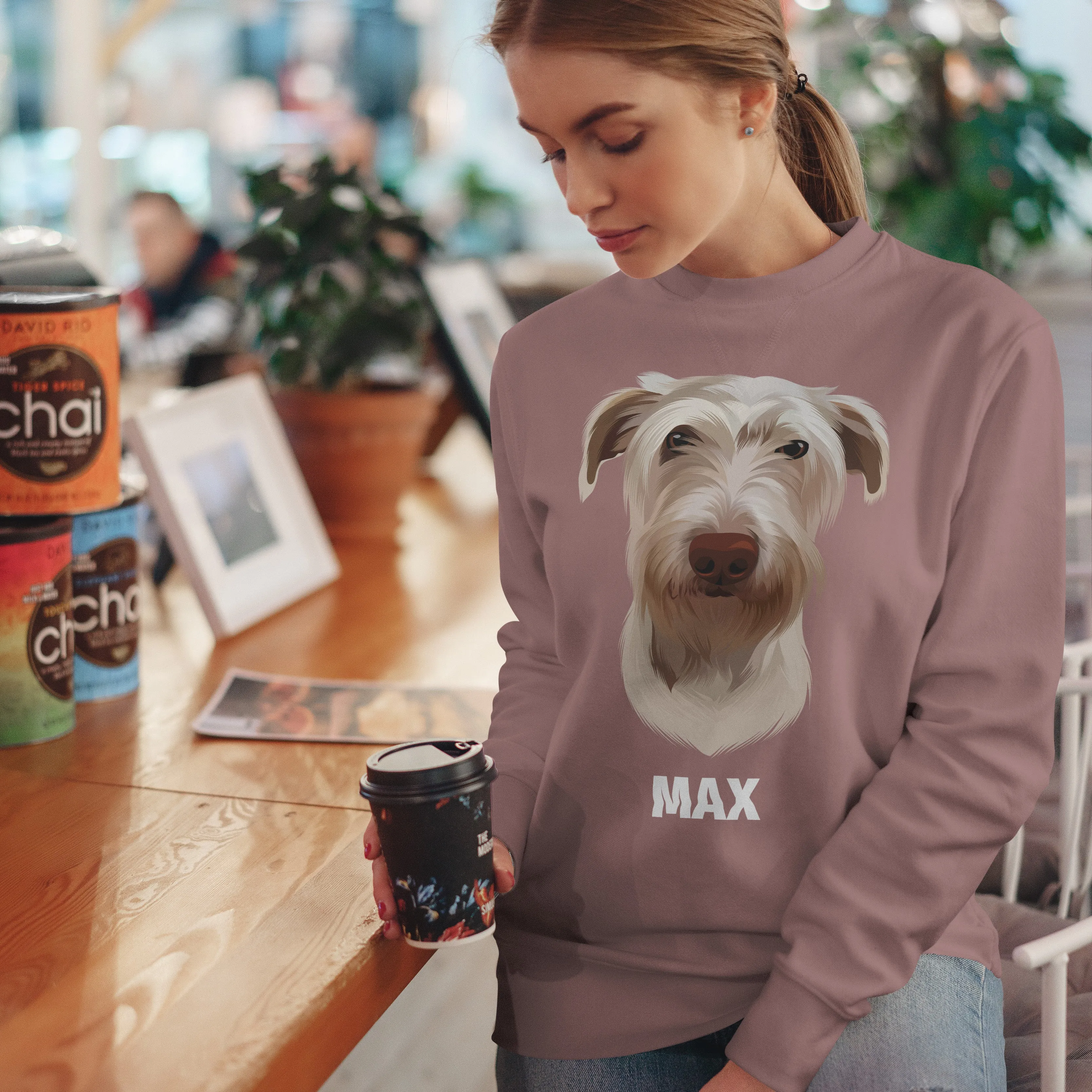 Custom Pet Portrait Sweatshirt