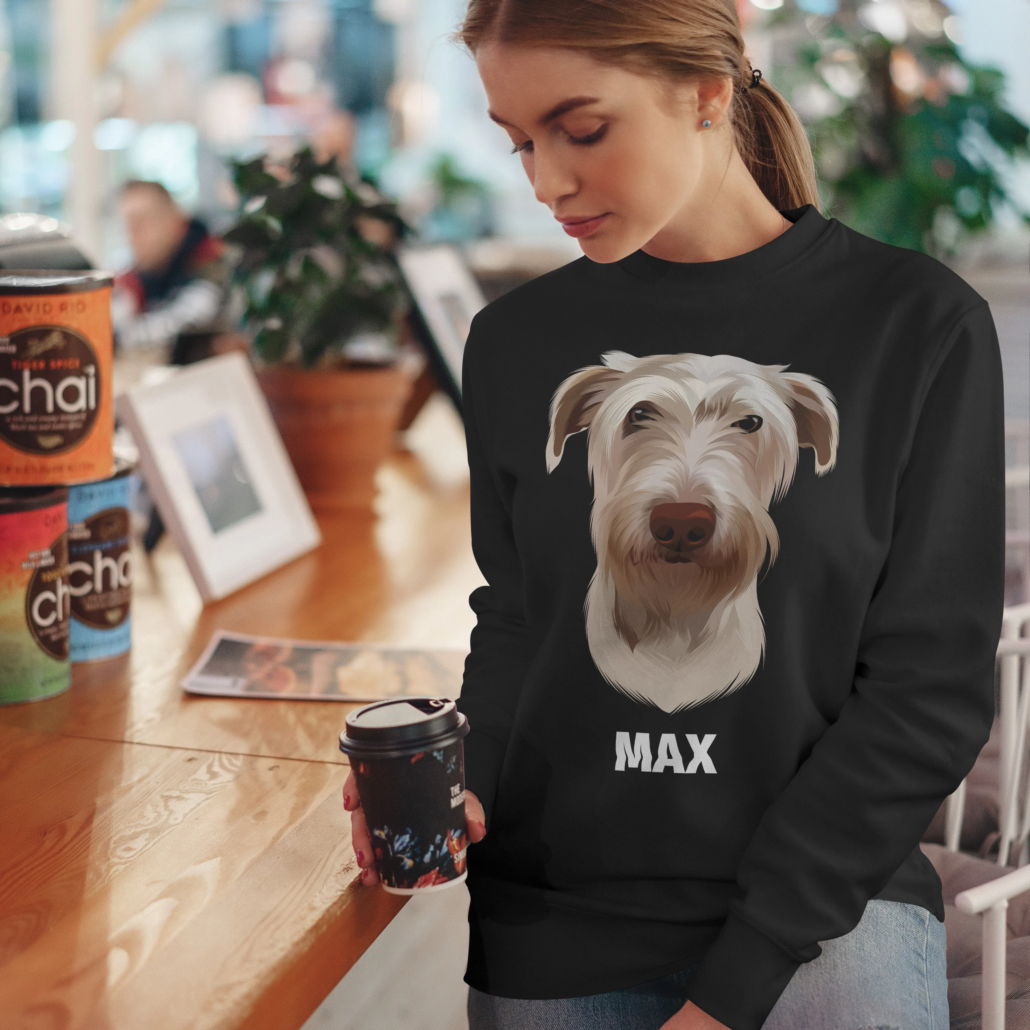 Custom Pet Portrait Sweatshirt