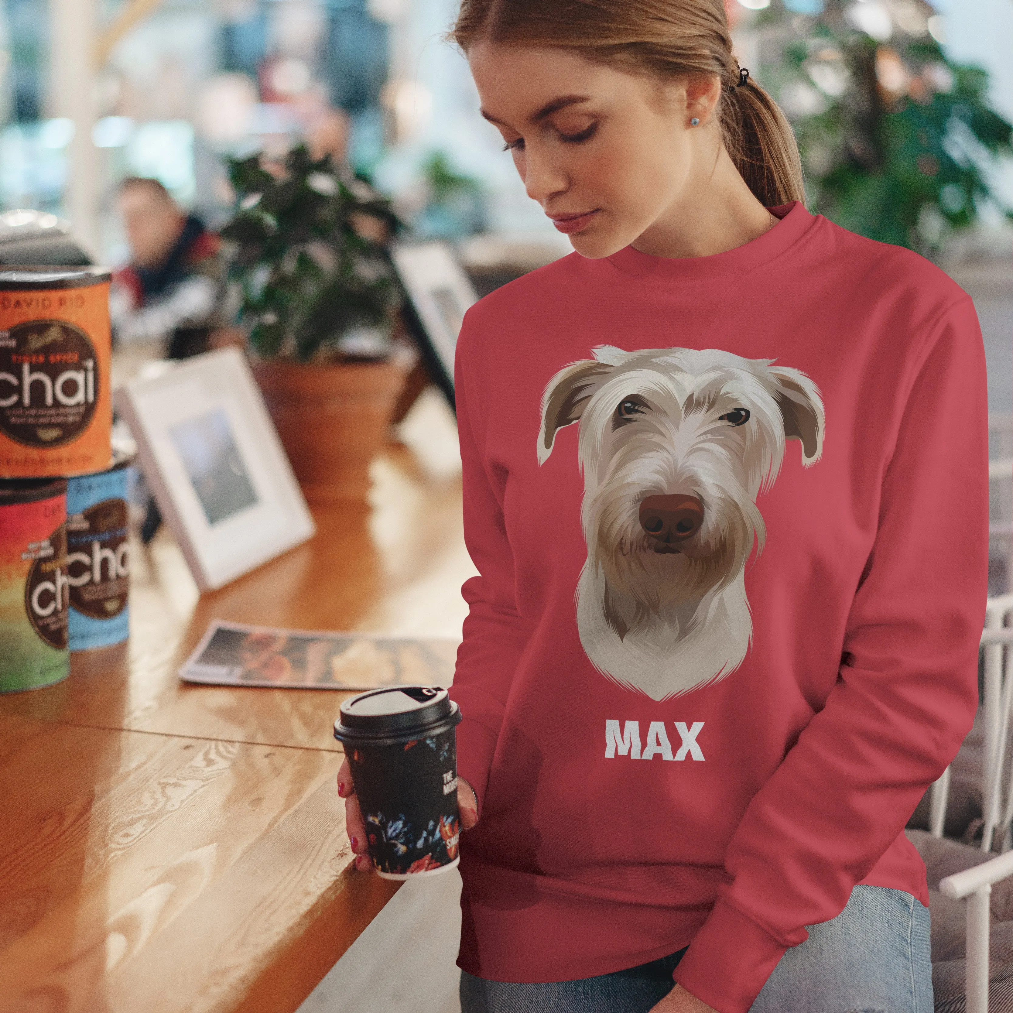 Custom Pet Portrait Sweatshirt