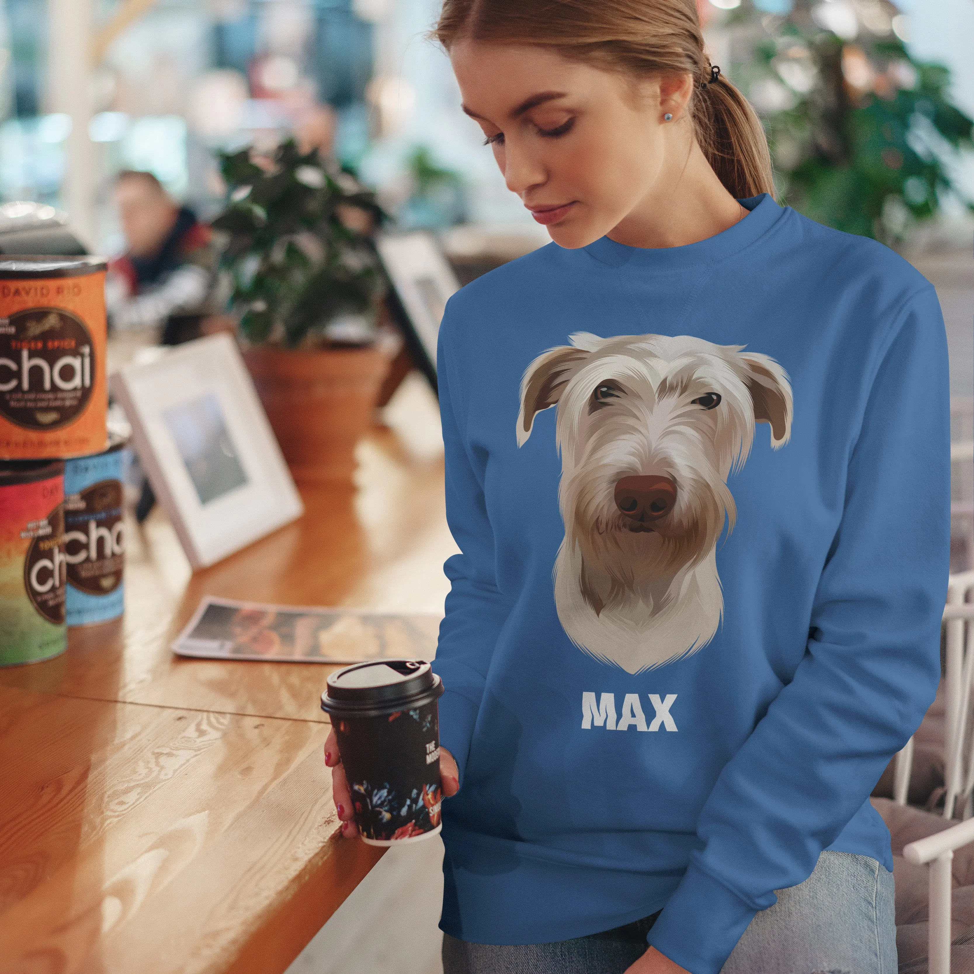 Custom Pet Portrait Sweatshirt