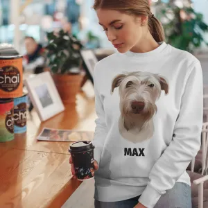Custom Pet Portrait Sweatshirt
